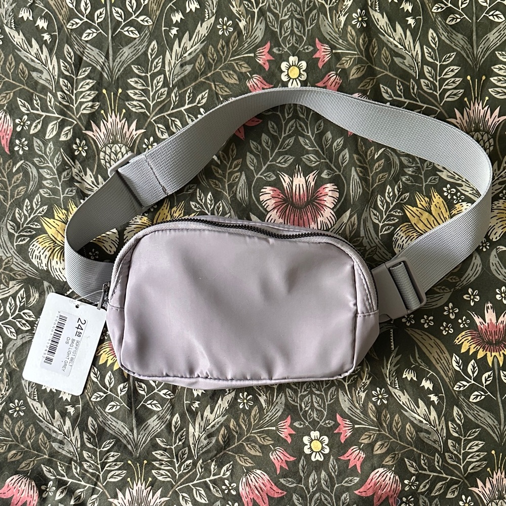 Light Grey Crossbody Bag